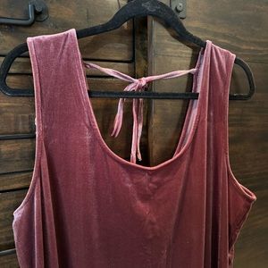 NWT - Gap Velvet Midi Dress